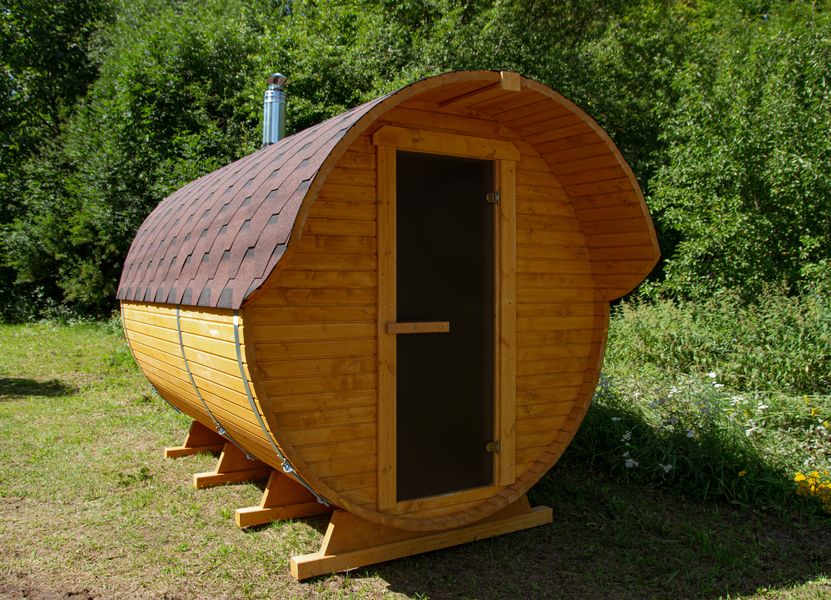 Sauna ogrodowa świerk 3m + przedsionek VestHouse