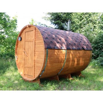 Sauna ogrodowa thermo drewno 3m + przedsionek VestHouse