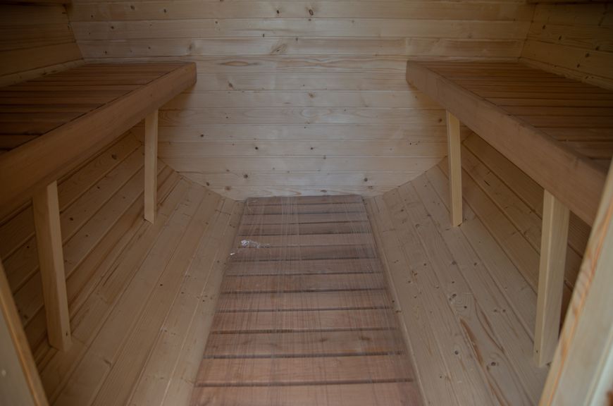 Sauna ogrodowa thermo drewno 3m + przedsionek VestHouse